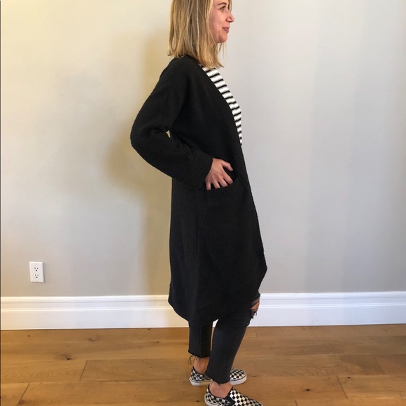 Urban Outfitters Sweaters - Urban Outfitters - Black long cocoon cardigan